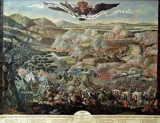 De belegering van Wenen door de Turken in 1683